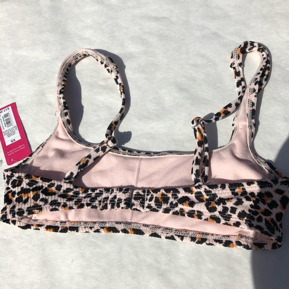 Cheetah Swimsuit Top, new with tag. - Picture 4 of 6